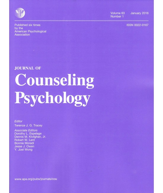 Journal Of Counseling Psychology Philippine Distributor Of Magazines